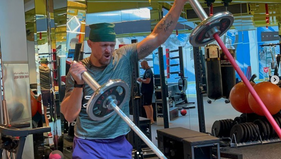 Oleksandr Usyk waking up at 4.45am to train in three brutal sessions before the Anthony Joshua rematch