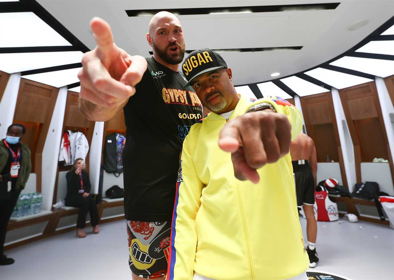 After being replaced by Derek Chisora's trainer, Tyson Fury's ex-trainer SugarHill Steward sent a Brit message