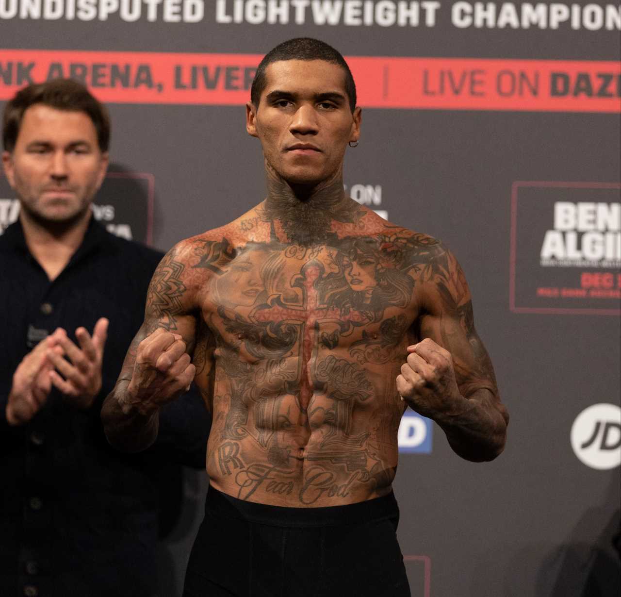 Conor Benn Jr and Chris Eubank Jr fight clause means $100k FINE every pound above 157lb catchweight limit