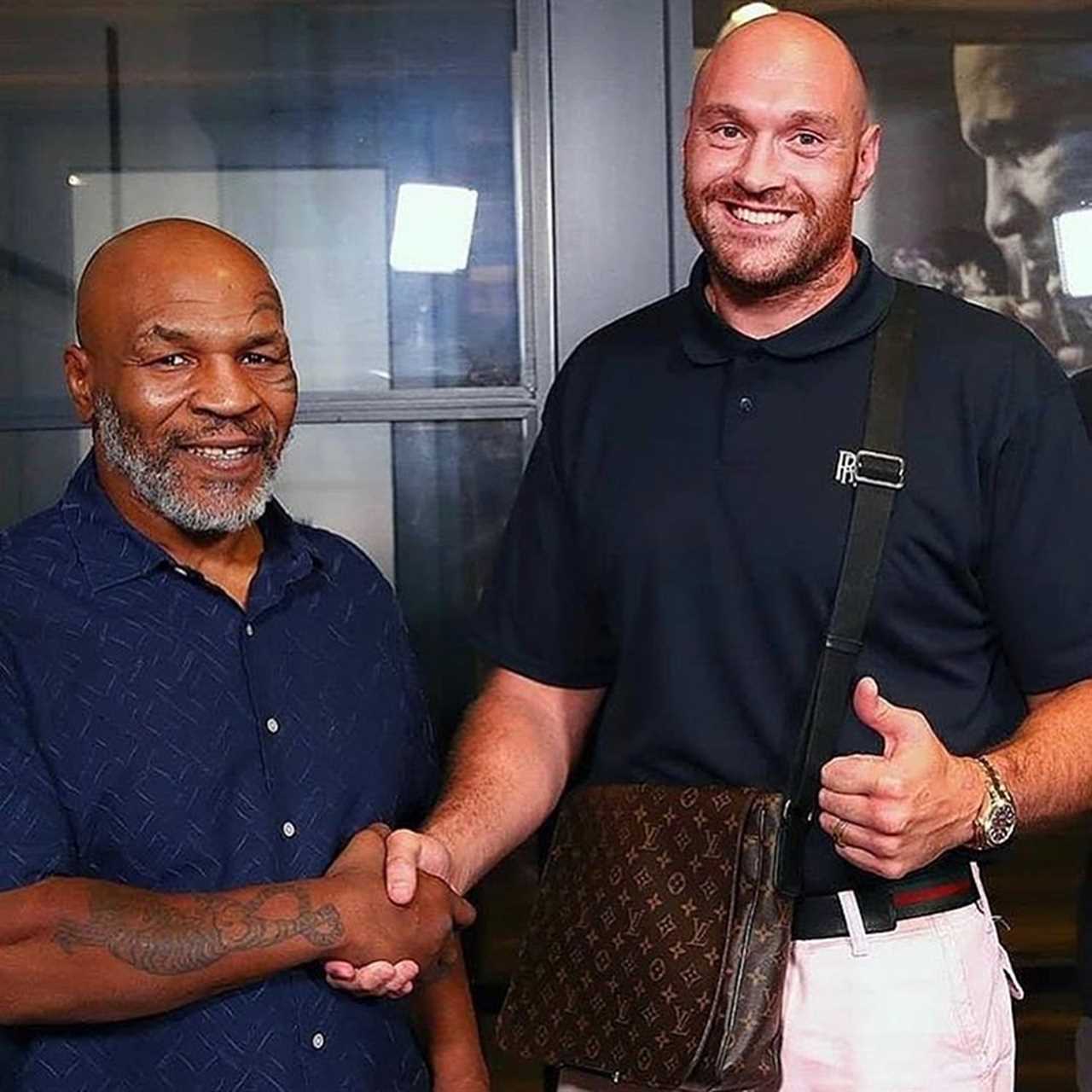 Floyd Mayweather and Mike Tyson, boxing legends, pick the winner of Joshua vs Fury.