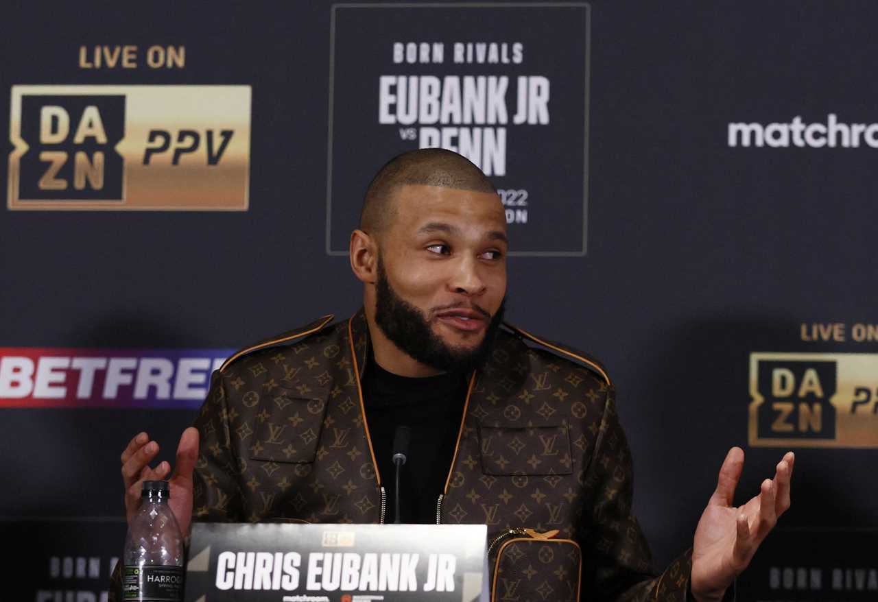 Chris Eubank Jr. says Conor Benn has a rehydration clause to stop 'public execution' of weight restrictions
