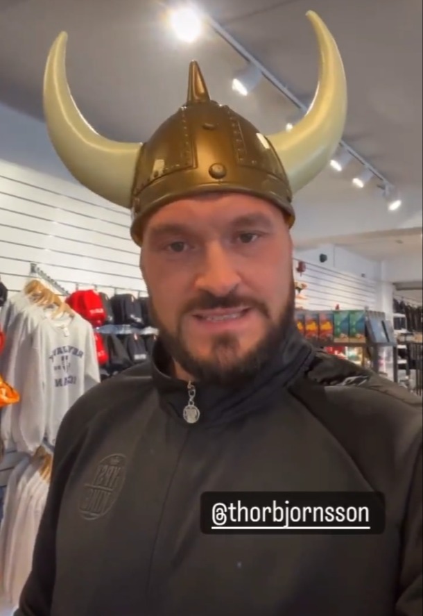 Send me a Contract - Tyson Fury is called out by Hafthor Brjornsson for his reaction to the 'Vikings' jibe