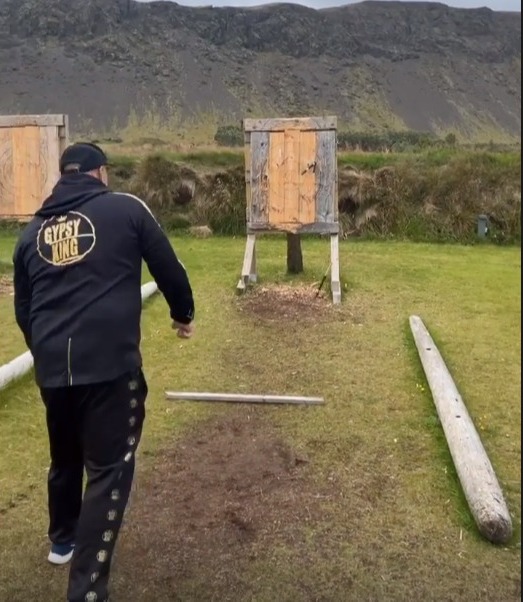 Tyson Fury and dad John fly to Iceland to call out Game of Thrones star Thor Bjornsson.