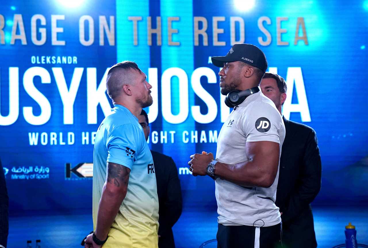 Coaches are stunned when Oleksandr Usyk does FIVE HOUR swims in preparation for Anthony Joshua's rematch