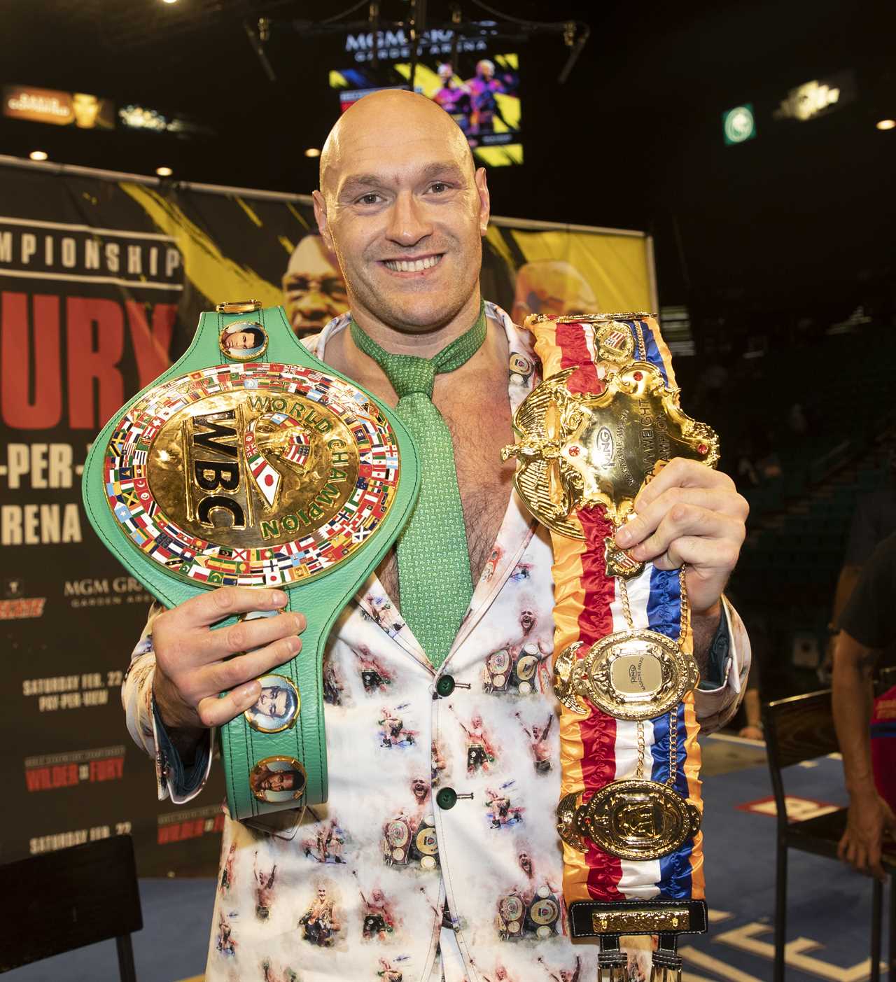 Tyson Fury gives up Ring magazine title. It was confirmed that he is retiring. The belt could be available for Joshua vs Usyk Rematch