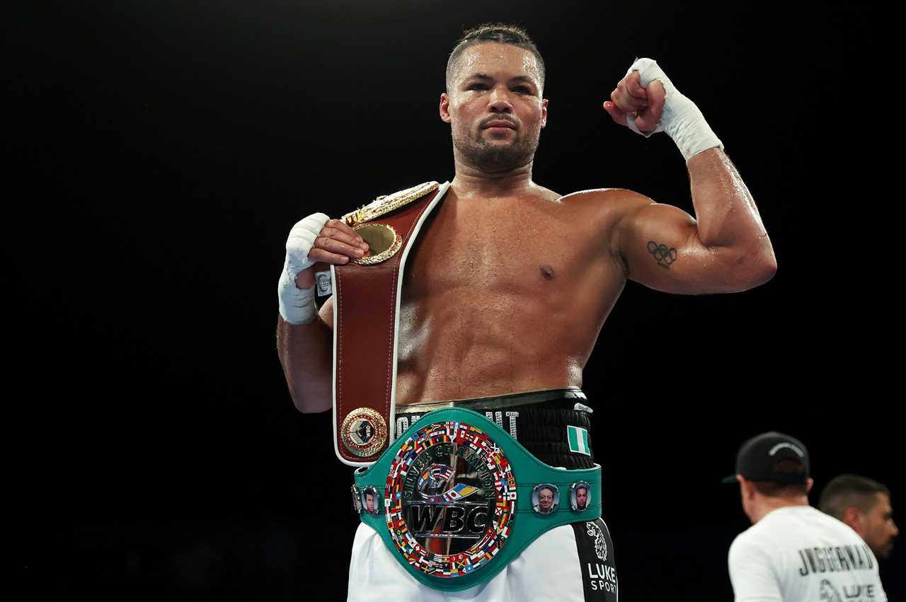 Joe Joyce pushes Joseph Parker to fight for the WBC heavyweight title. Tyson Fury's retirement confirms that