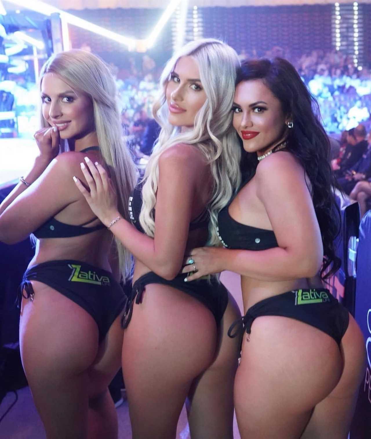Meet the Bare Knuckle Fighting Championship ring girl savant to Paige VanZant and Charisa Sigala in London