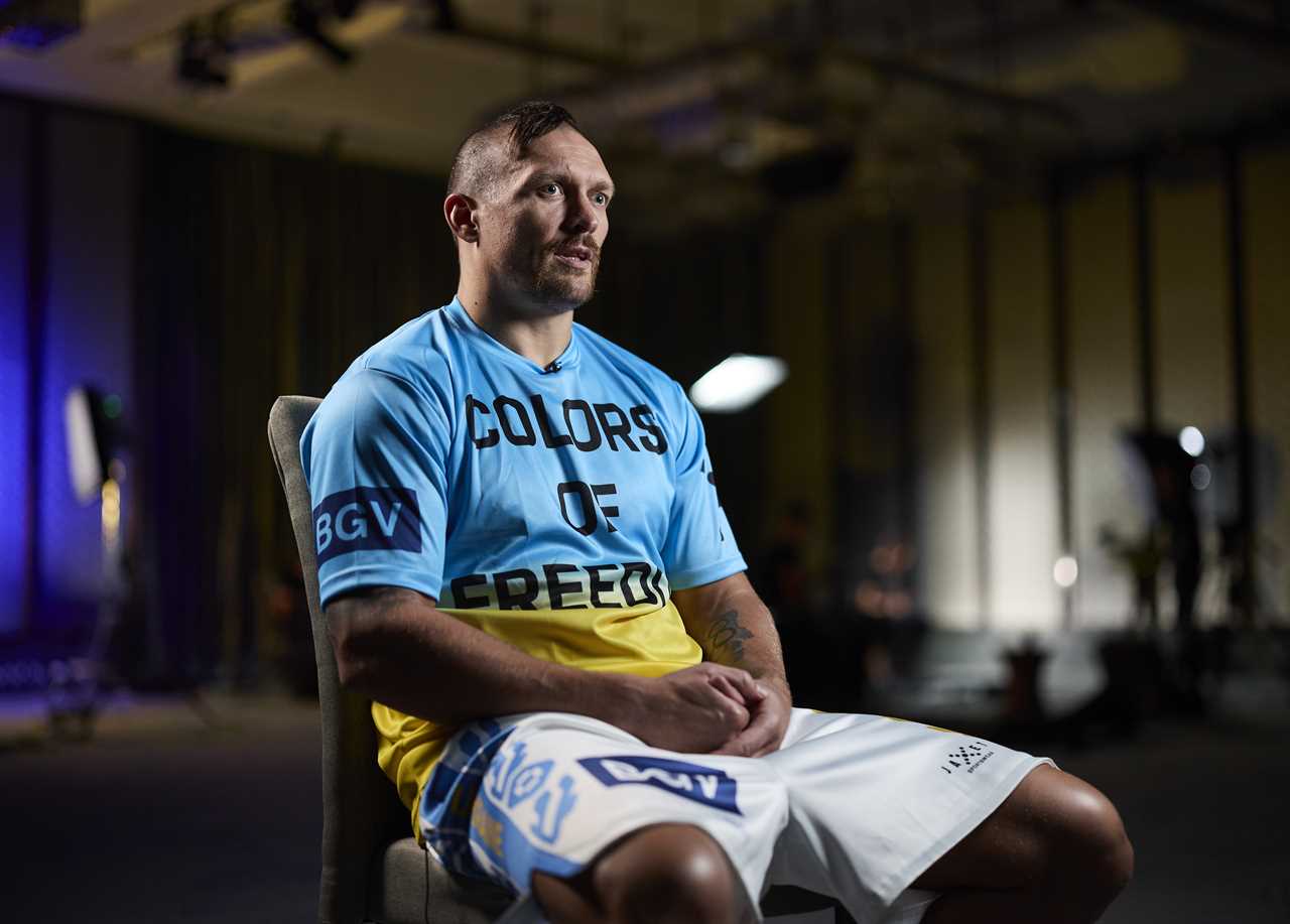 Promoter of unified heavyweight champion Oleksandr Usyk says Oleksandr Usyk is 'looking like an alien' before Anthony Joshua rematch