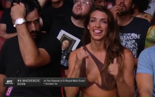 All fans agree that Mackenzie Dern, a bikini-loving MMA star, stole the show at UFC Fight Night.
