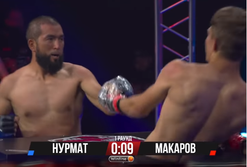 In shocking 'armboxing', defenseless fighters beat each other while holding hands.