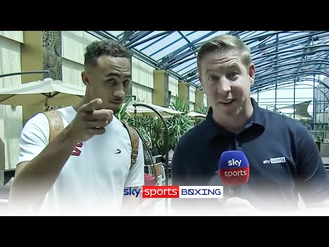 When I box, I put on a clinic! Whittaker is ready to fight his second pro fight on Usyk/Joshua's undercard