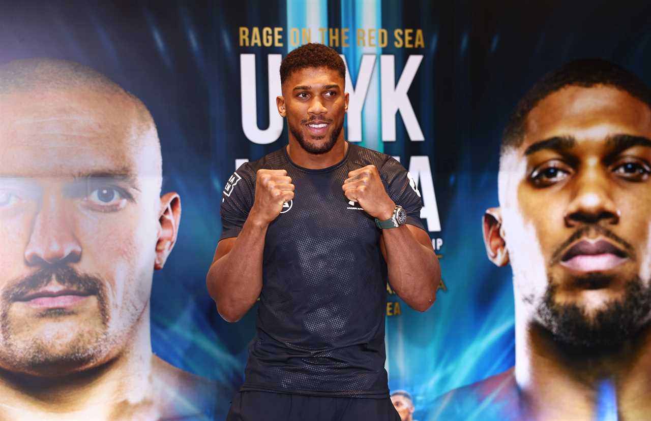 Anthony Joshua says, I'd tell 2012 AJ to be harder... and that he never loses his world heavyweight title.