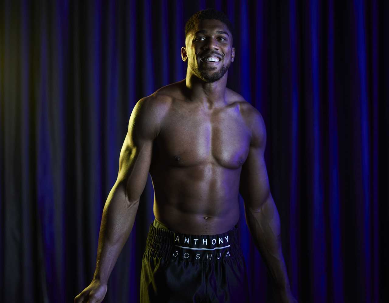 Anthony Joshua says, I'd tell 2012 AJ to be harder... and that he never loses his world heavyweight title.