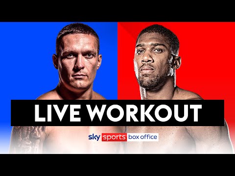 USYK VS. JOSHUA 2 LIVE WORKOUT