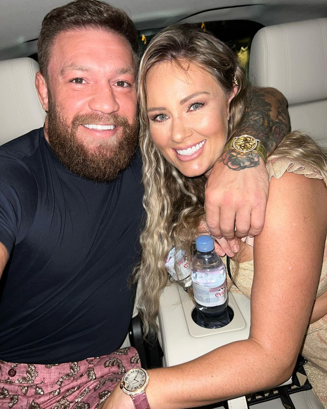Conor McGregor, Dee Devlin and a UFC ace take a family walk through Mallorca.
