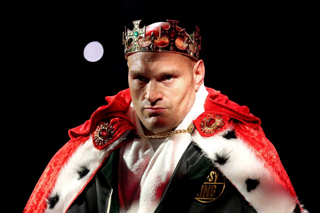 Tyson Fury had an argument over the phone with 'bully Anthony Joshua and said that 'it didn’t fare too well AJ'