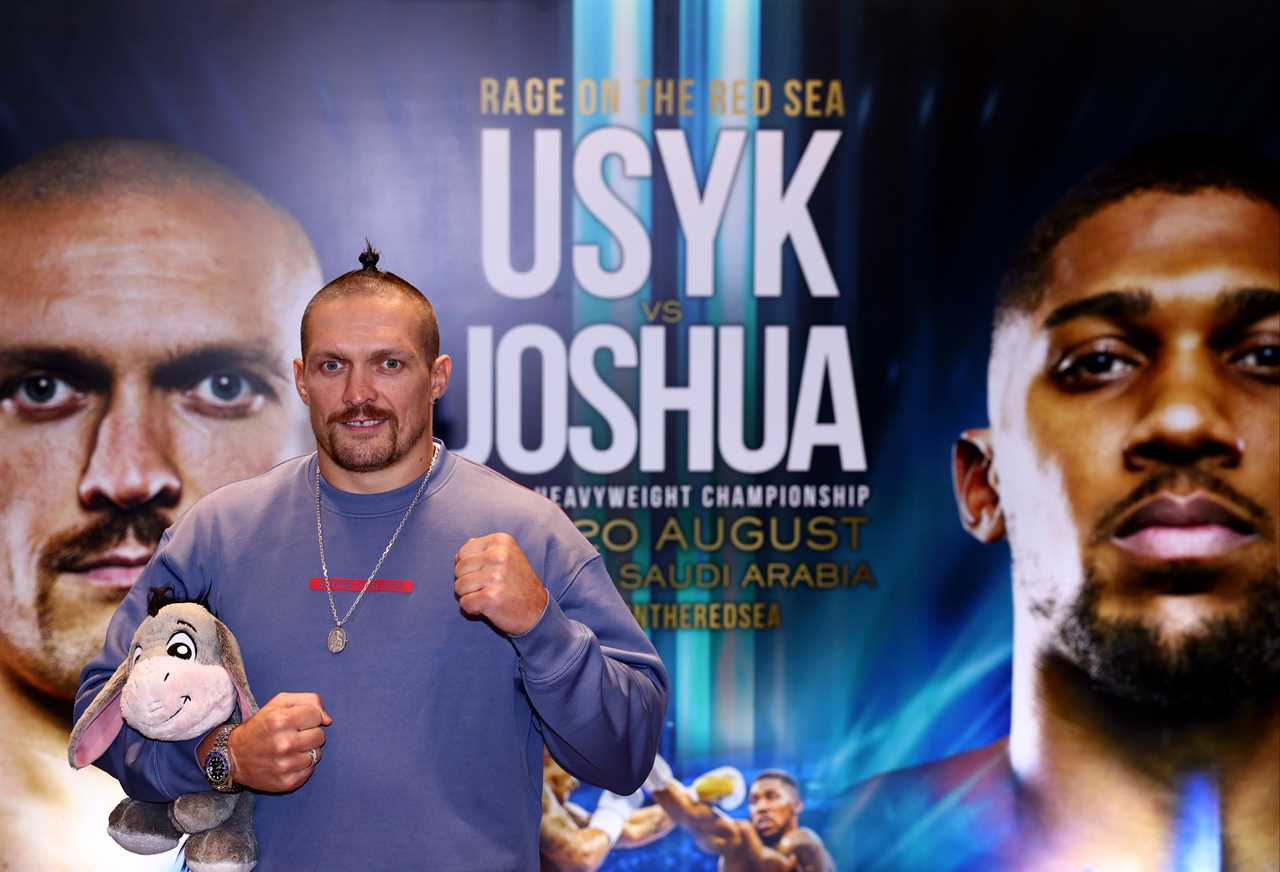 Oleksandr Usyk: Video messages from soldiers who defend Ukraine from Russia inspire me to beat Anthony Joshua