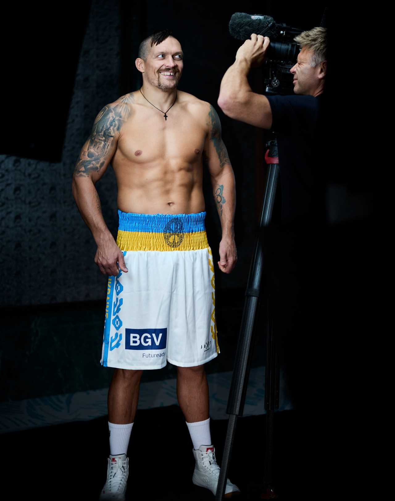 Carl Froch reacts after Oleksandr Usyk transforms his body to fight Anthony Joshua