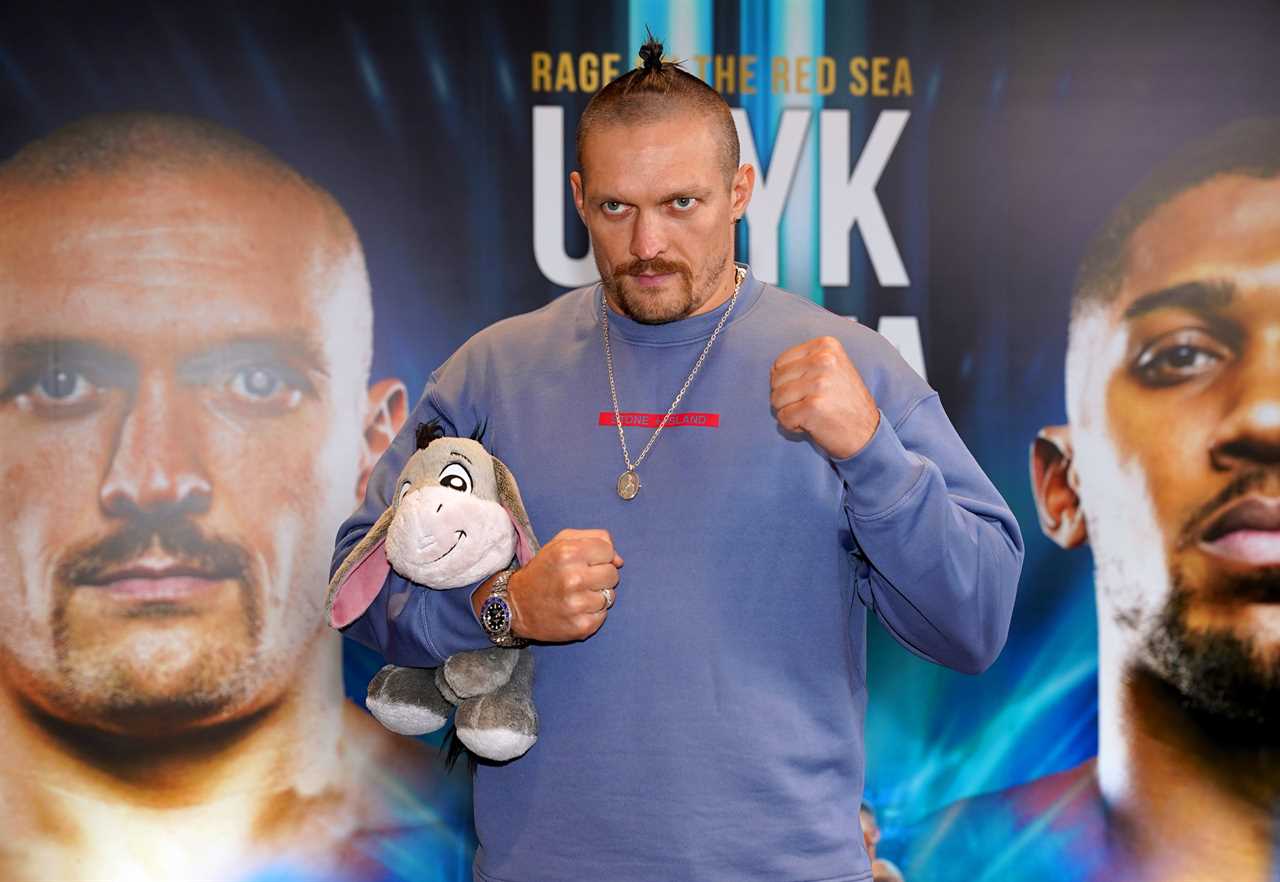 Why is Oleksandr Usyk bringing a toy donkey into the fight against Anthony Joshua?