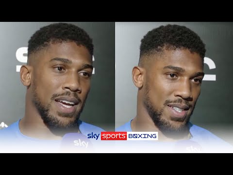 Joshua is ready to fight Usyk in intense battle
