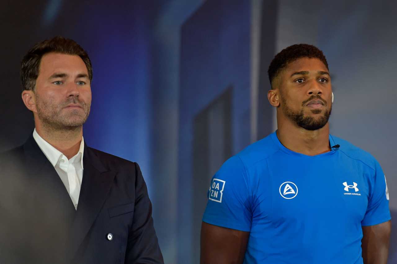 Anthony Joshua offers to fight Deontay wilder next... but Eddie Hearn still hasn't heard from him