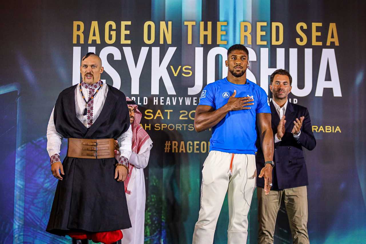 Oleksandr Usyk slams Tyson Fury for calling him pumped up middleweight ahead of the Anthony Joshua rematch fight