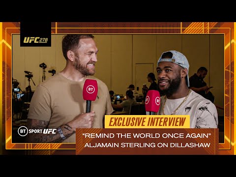 Remind the World Once Again Aljamain Sterling on TJ Dillashaw's title fight UFC 278 Weigh in Show