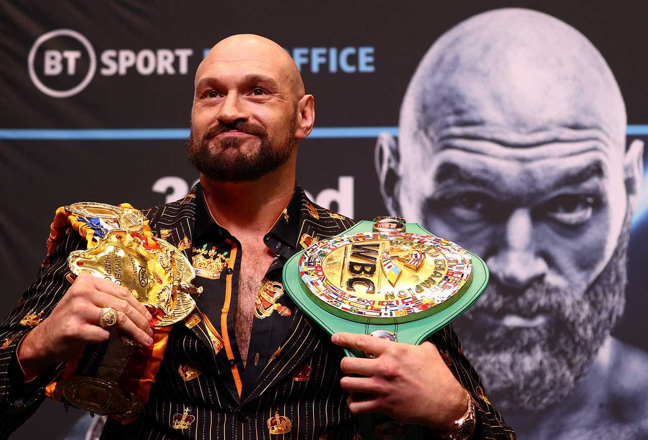 Anthony Joshua jokes that Tyson Fury will be able to fight him because he 'has nothing after boxing'
