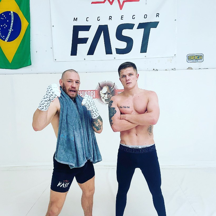 Jake Paul calls Dylan Moran, Conor McGregor's protegee after the Irish star claimed he would put Dylan and his brothers 'to bed'