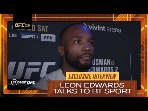 Leon Edwards' final message before fighting Kamaru Usman in UFC 278