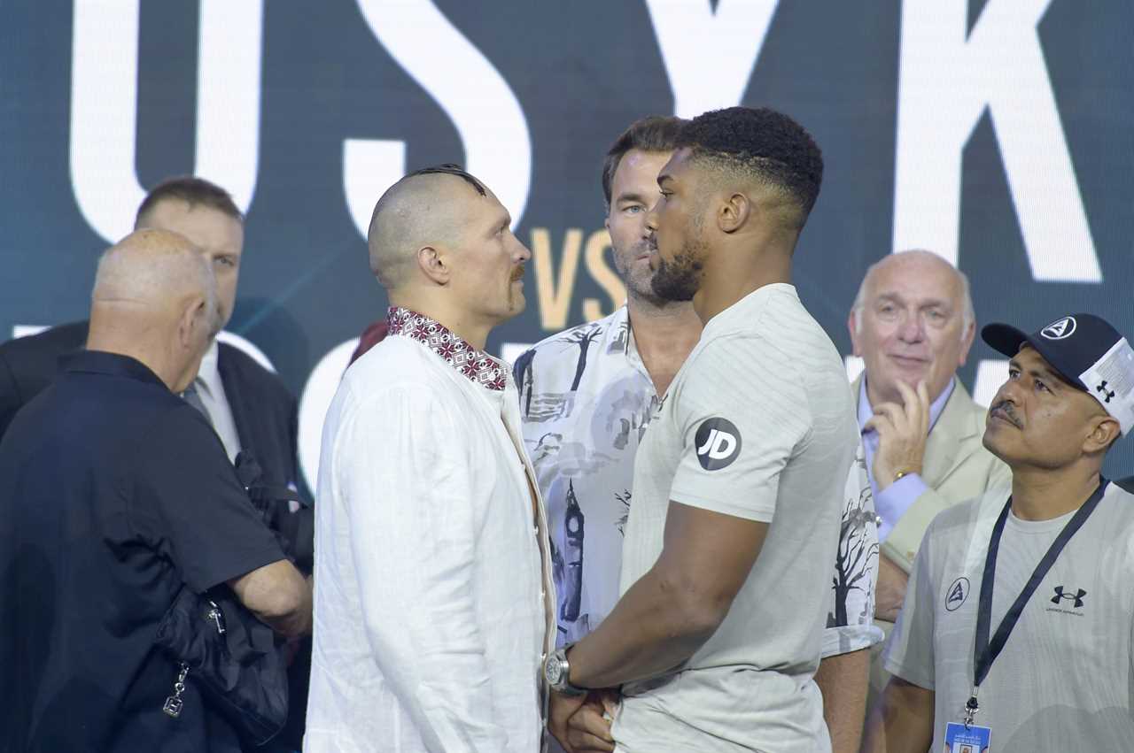 The King Abdullah Sports City Stadium, Saudi Arabia will host a mouth-watering Usyk and Joshua rematch.