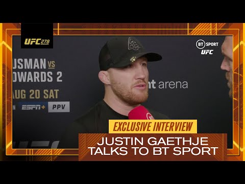 Exclusive Interview with Justin Gaethje about UFC 278, Nose Surgery, Oliveira v Makhachev & More