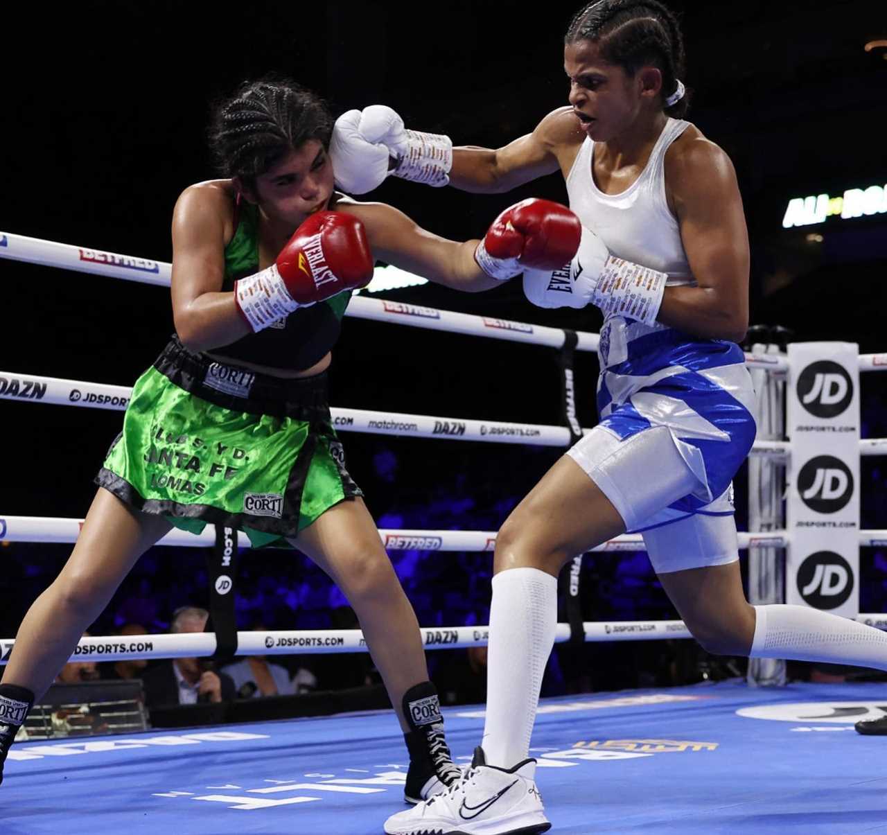 Meet Ramla Ali. She is a refugee and model who was the first woman to box in Saudi Arabia under the Anthony Joshua undercard.
