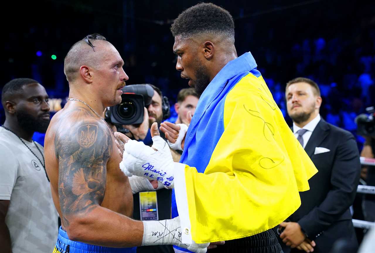 How did you beat me? After his crushing defeat to the world title, Anthony Joshua said to Oleksandr Usyk: You're not strong.