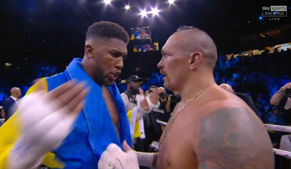 How did you beat me? After his crushing defeat to the world title, Anthony Joshua said to Oleksandr Usyk: You're not strong.
