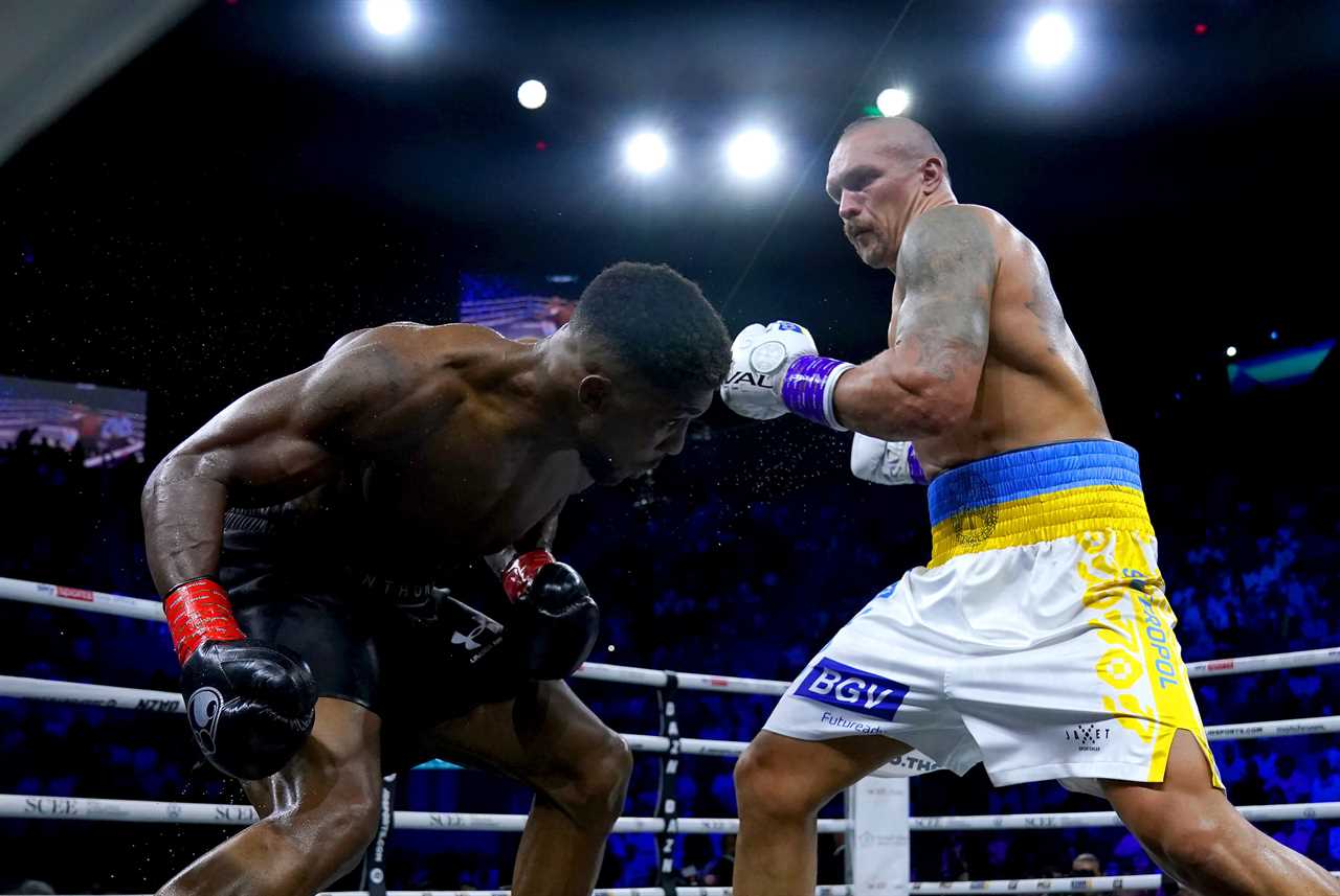 Round by round: Oleksandr Usyk and Anthony Joshua: How Ukrainians retained the heavyweight title in thrilling split decision