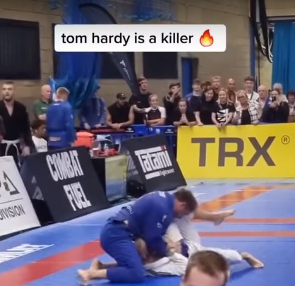 Tom Hardy wins the gold medal in jiujitsu tournament. The Hollywood star leaves Wolverhampton locals shocked