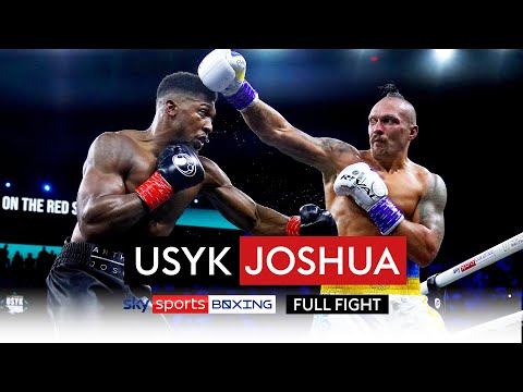 FULL FIGHT!  Oleksandr Usyk vs Anthony Joshua 2  The Rematch