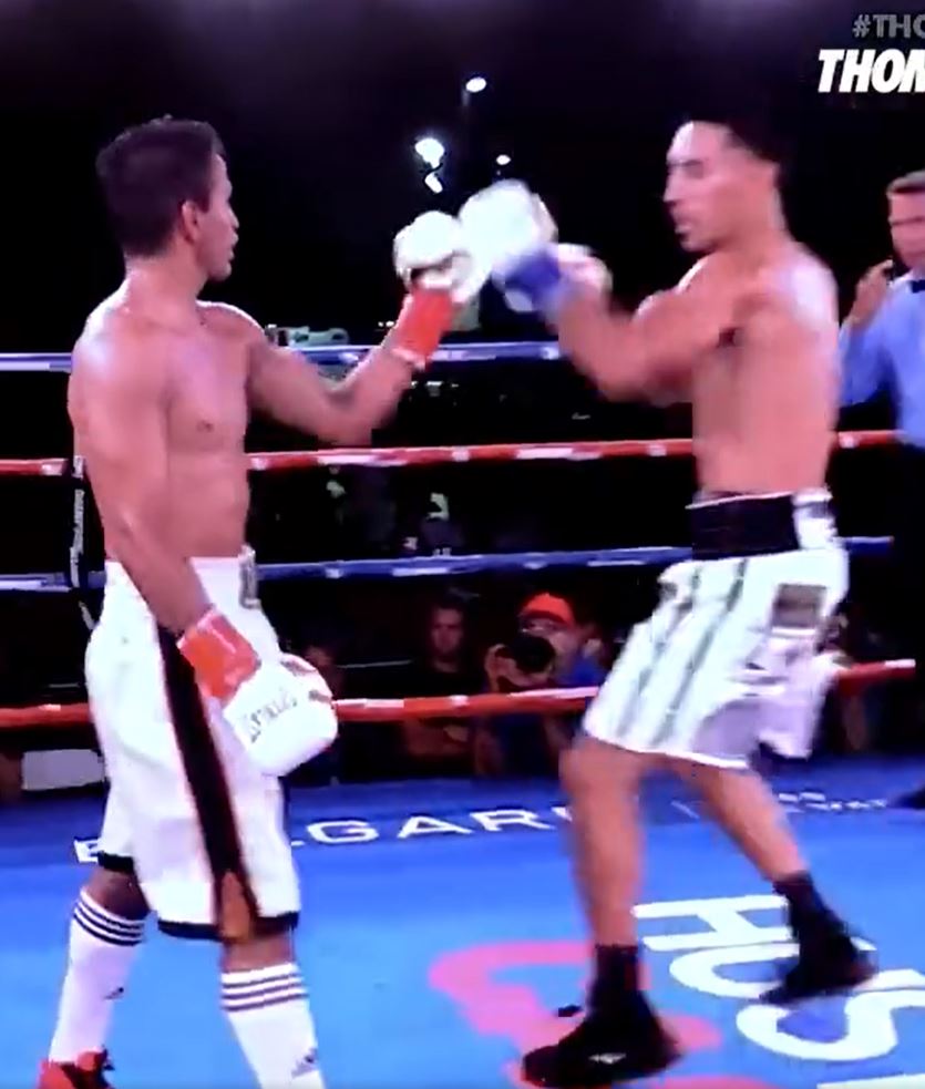 Boxer knocks out opponent with a 'dirty but legal’ sucker punch, leaving boxers and fans divided over whether the move is fair.