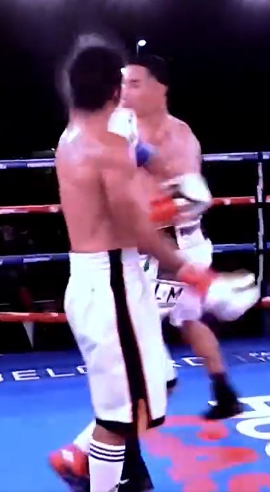 Boxer knocks out opponent with a 'dirty but legal’ sucker punch, leaving boxers and fans divided over whether the move is fair.