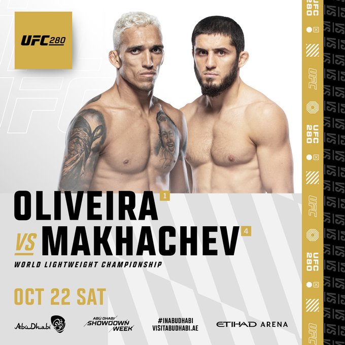 Conor McGregor to be the UFC's lightweight champion immediately after his broken leg is healed if Oliveira defeats Makhachev