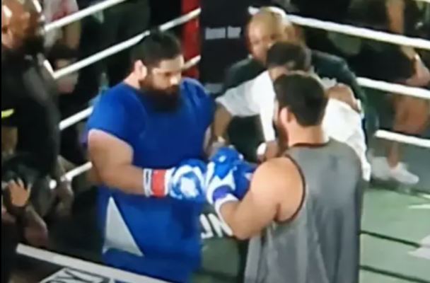 After humiliating defeat in boxing, Iranian Hulk deleted 'photoshopped photos'