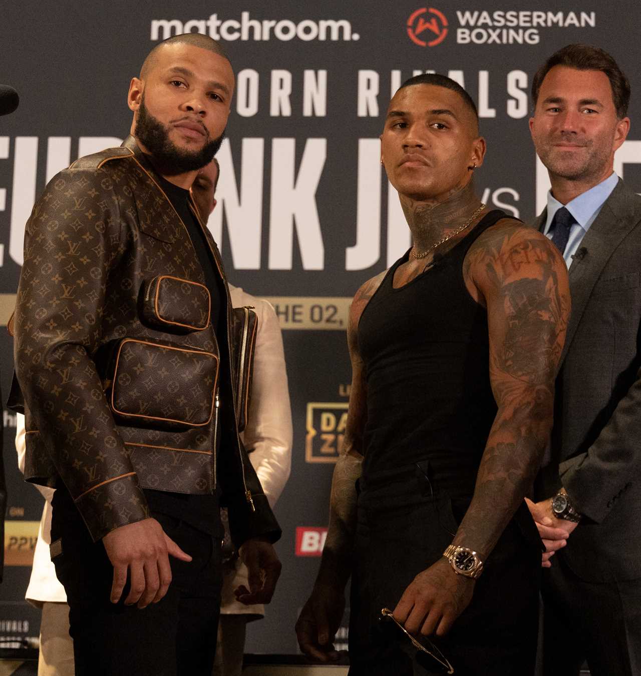 Chris Eubank Jr. has 'beaten up HEAVYWEIGHTS’ in sparring, as his mentor said that he must be 'protective of Conor Benn's ref.