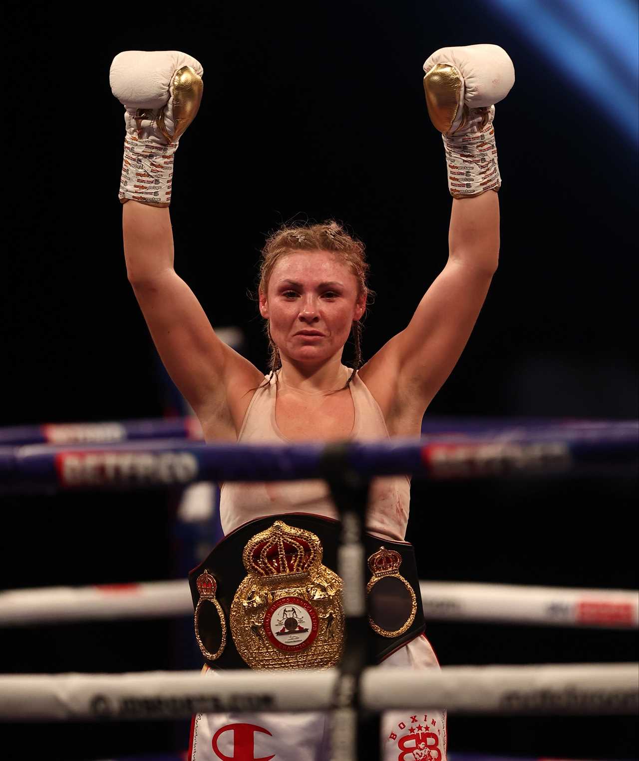Ebanie bridges stokes feud with Shannon Courtenay, boxing rival. Brit will appear on Celebrity SAS Who Dares Wins