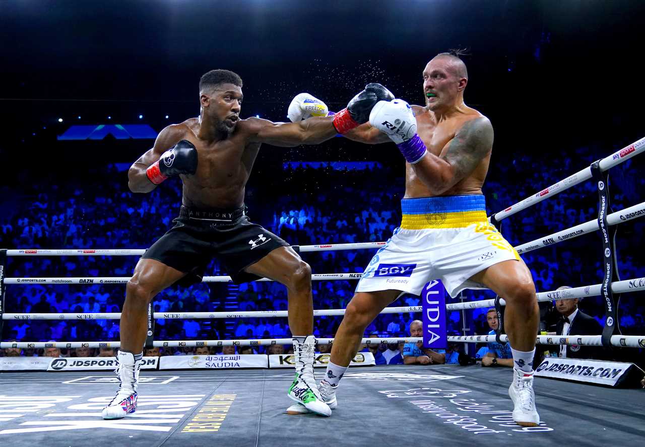 Robert Garcia, Anthony Joshua's trainer, claims Brit mentally defeated himself during Oleksandr Uzyk rematch
