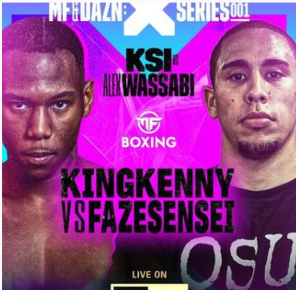 King Kenny vs FaZe Sensei – start time, live streaming, ring walks, fight on KSI Undercard