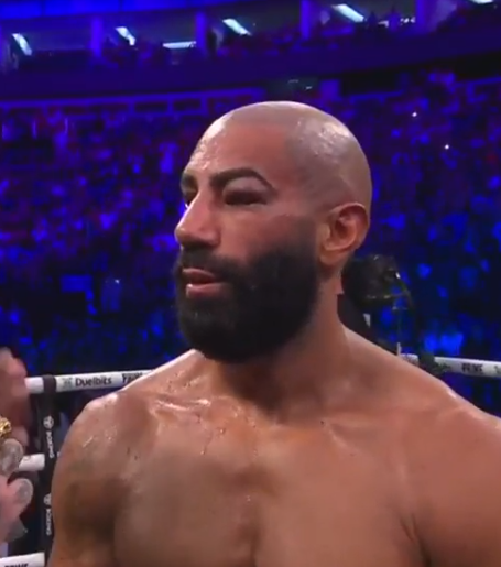 KSI's brother Deji leaves foey with a disfigured face after a brutal fight on O2 Undercard