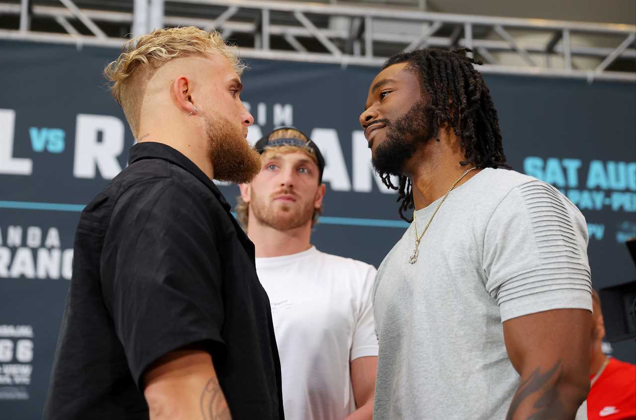 After a fight axe, Hasim Rahman Jr and Jake Paul team up to defend Vitor Belfort.