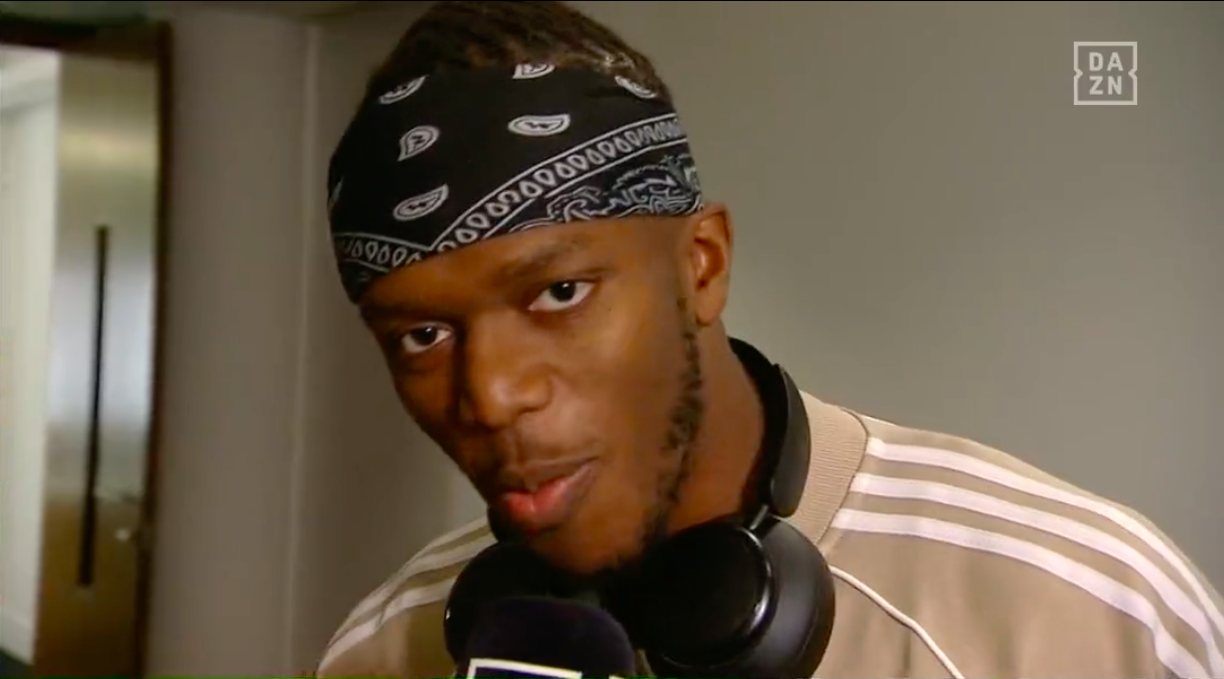 KSI calls Joe Weller to fight for the THIRD time in one night, after security broke up the pair during a fiery face-off