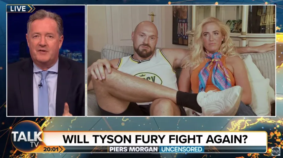 Piers Morgan ‘looking forward’ to Tyson Fury’s next fight with TalkTV host set to win £1million bet with Gypsy King